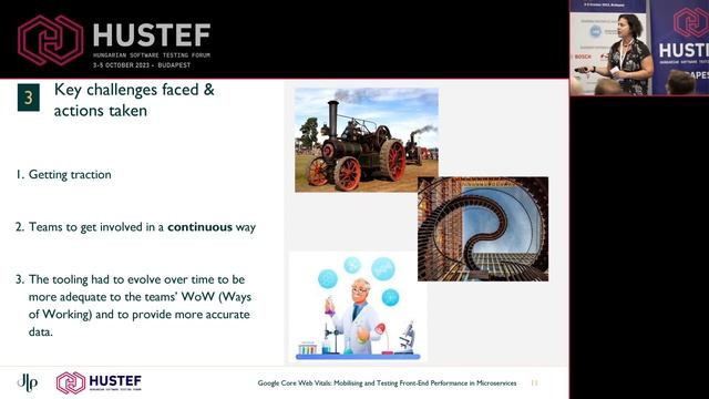 Isabelle COSAR: Google Core Web Vitals–Mobilising and Testing Front-End Performance in Microservice смотреть онлайн