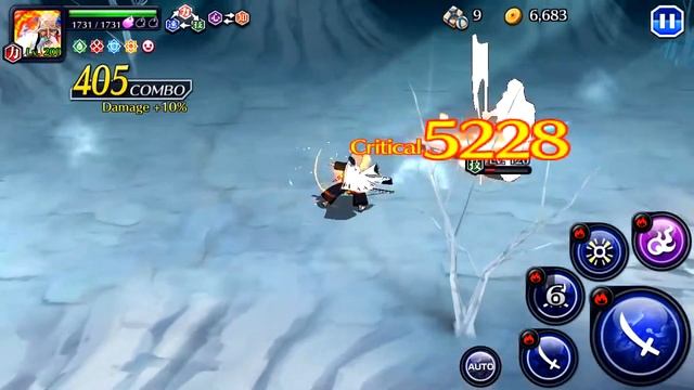 Bleach Brave Souls - Inheritance Zone Power (Ymamoto Tag Team): Extreme Level No Auto смотреть онлайн