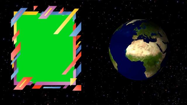 INVITATION CARD & ROTATING GLOBE ANIMATION Green Screen Corner 039 Background Video Chrome Key смотреть онлайн