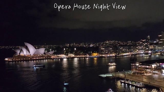 Sydney Opera House Night View, Australia 🇦🇺 смотреть онлайн
