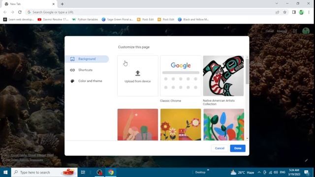 how to set chrome browser theme set up смотреть онлайн