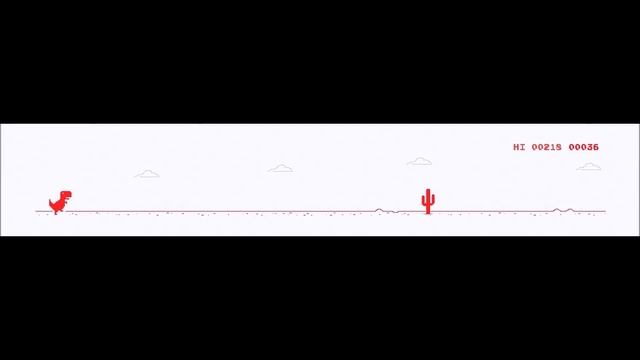 Динозаврик Google Chrome смотреть онлайн