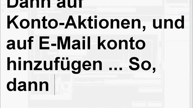 [Mozilla Thunderbird] 2 - Konto erstellen смотреть онлайн