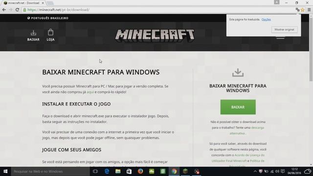 COMO BAIXAR MINECRAFT GRATÍS смотреть онлайн