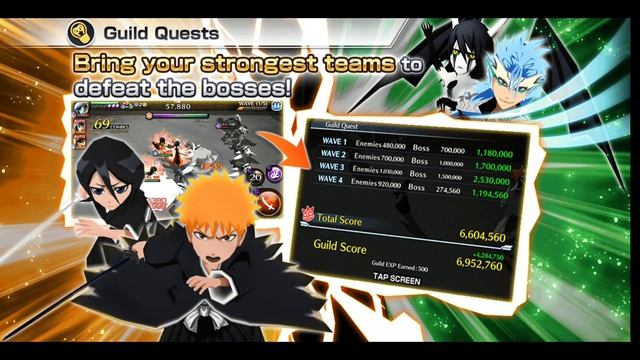 bleach brave souls - guild quest - quincy and human affiliation смотреть онлайн