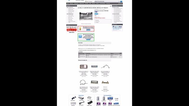 661 5934 LCD iMac 21 5 LM215WF3SDC2 MC309LL MC812LL A1311 Mid 2011 смотреть онлайн