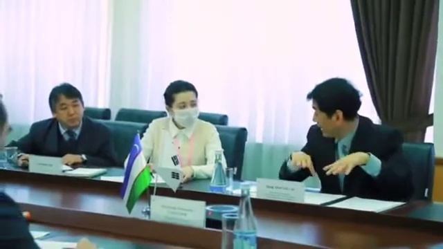 Adju universiteti vitse-prezidenti Jong-Xon Son vazir Abduqodir Toshqulov bilan uchrashdi смотреть онлайн
