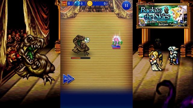 FFRK Celes Solo vs Earth Dragon [Opera House+++] смотреть онлайн