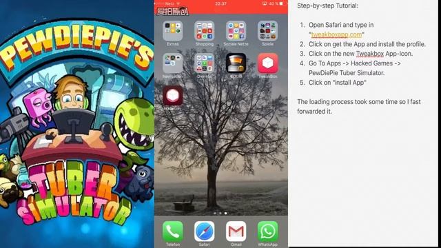 PewDiePie's Tuber Simulator Hack •No Survey •Free unlimited Bux •iPhone/iPad iOS 10 смотреть онлайн