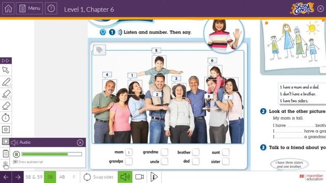 Chapter 6 Lesson 1 (Family Members) смотреть онлайн