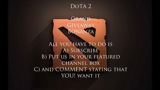 DoTA 2 grand giveaway смотреть онлайн