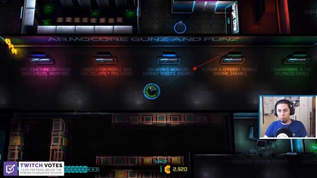 [TwitchVotes] Game Three: Neon Chrome смотреть онлайн
