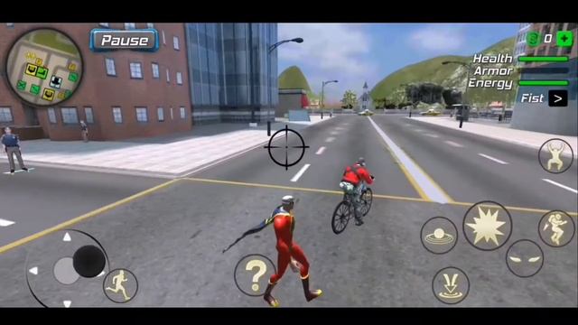 Amazing Superhero New York Gangster - Mobile Gameplay - New Superhero Games iOS Android смотреть онлайн