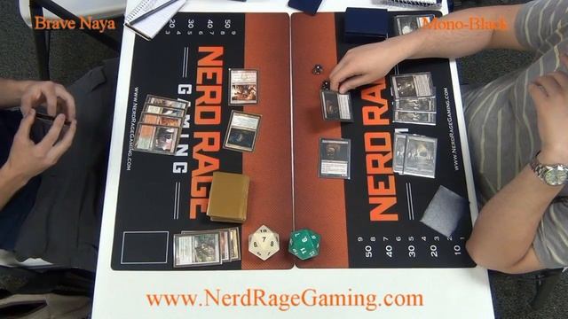 Brave Naya VS Mono Black TNM at Nerd Rage Gaming смотреть онлайн