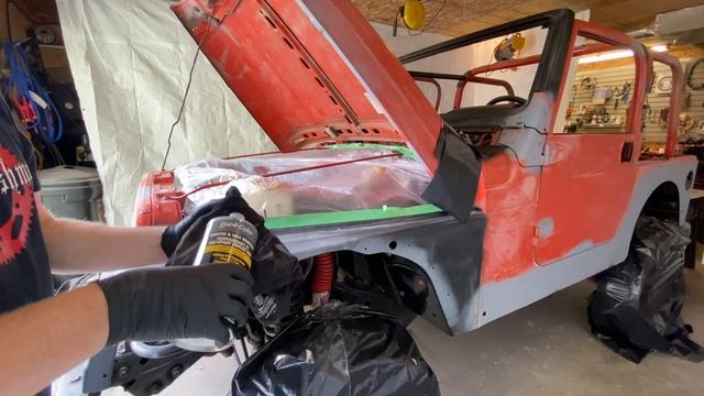 RESTORING A JEEP TJ! EP 2 - Body Work and Raptor Liner смотреть онлайн