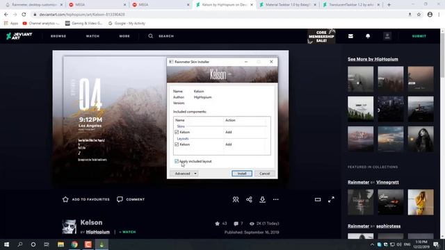 New windows 10 Themes 2020 - Make window look better 2020 | Desktop Makeup | смотреть онлайн