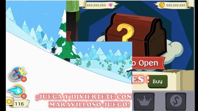 Ski Safari - Adventure time (Monedas & Gemas Infinitas) смотреть онлайн