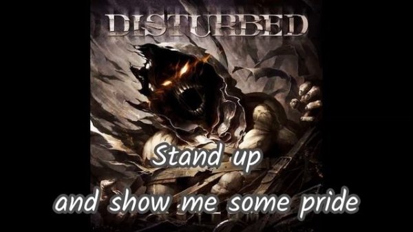 DISTURBED - WARRIOR (Lyric Video)