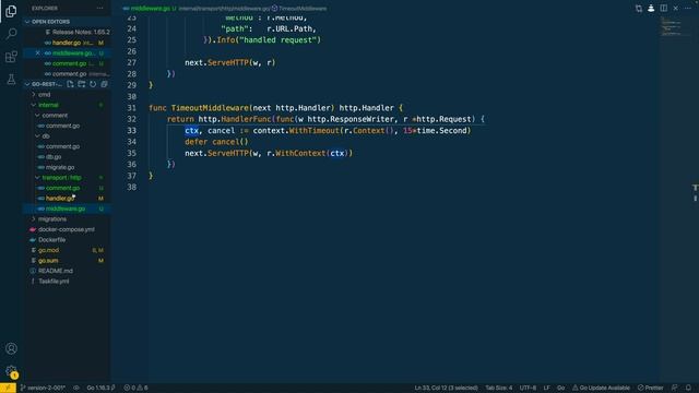 22 - Timeout Middleware (2160p with 30fps) смотреть онлайн