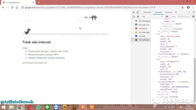 CHEAT GAME CHROME DINO TERBANG смотреть онлайн