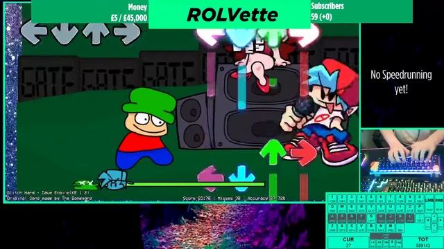 fnf dave vs bambi joke but I use 8-9 keys смотреть онлайн