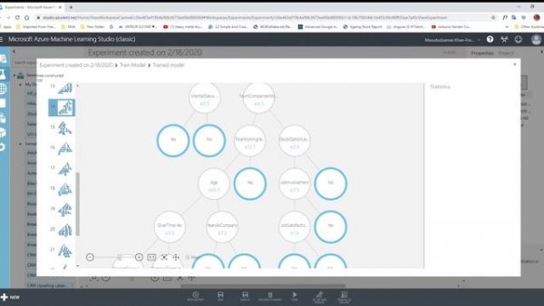 Microsoft Azure Machine Learning Studio classic Google Chrome 2 18 2020 2 36 37 PM