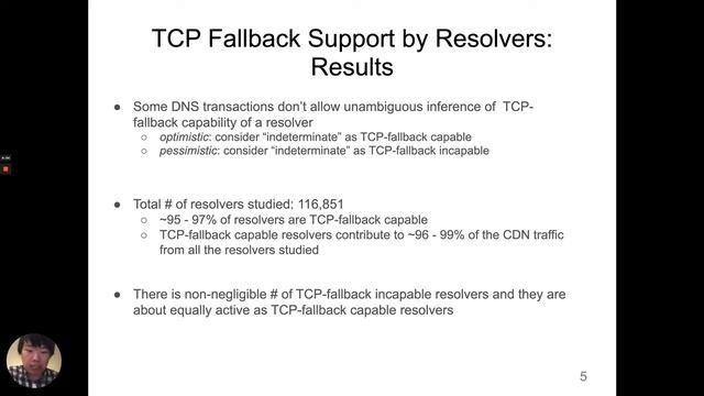 Paper: Assessing Support for DNS-over-TCP in the Wild смотреть онлайн