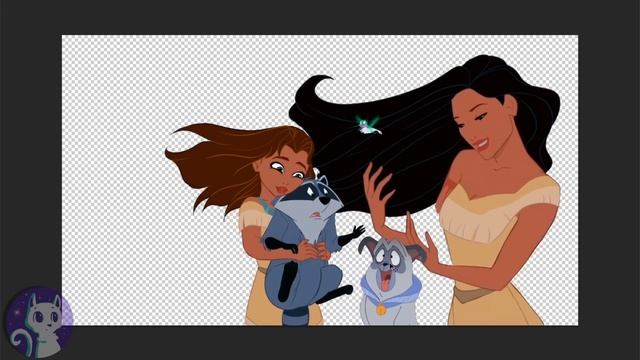 Pocahontas: John Smith and Pocahontas have a daughter! 🦝🐾 The new Princess | Alice Edit! смотреть онлайн