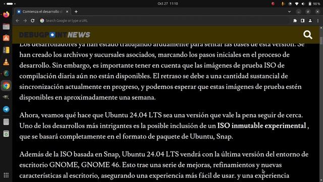 Comienza el desarrollo de Ubuntu 24.04 LTS, se anuncia el nombre del código смотреть онлайн