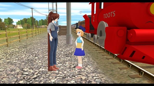 Trainz Remake - Casey Jr. The Circus Engine & Friends - Toots & The Coal смотреть онлайн