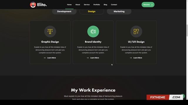 Elito - Creative Portfolio HTML5 Template developer creative agency смотреть онлайн
