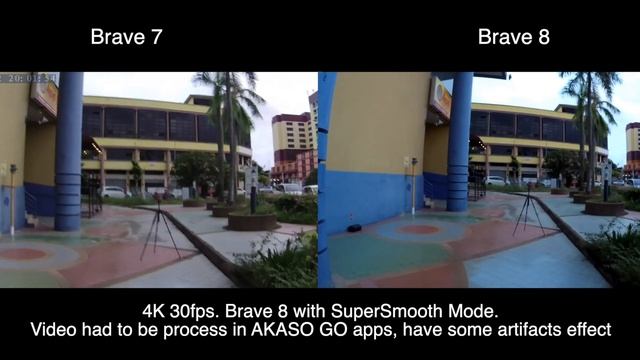 Akaso Brave 7 Vs Brave 8 Video Quality Comparison