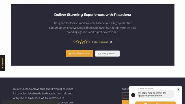 Pasadena - Sophisticated Branding Agency Drupal Theme | Themeforest Templates смотреть онлайн