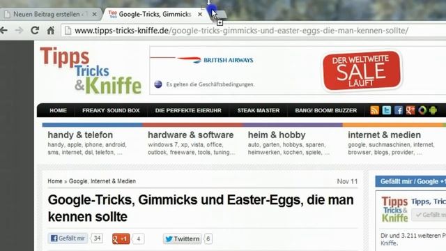 Google Chrome und Firefox: Schneller suchen mit dem Drag-and-Drop-Trick смотреть онлайн