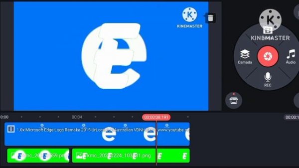 Microsoft Edge Logo Remake Speedrun Kinemaster