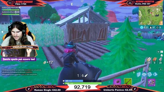 🔴 LIVE FORTNITE LV. 52 | SFIDE SETTIMANA 3!!! FACCIAMOLE INSIEME!!! | GIOCO CON I DONATORI!!! смотреть онлайн