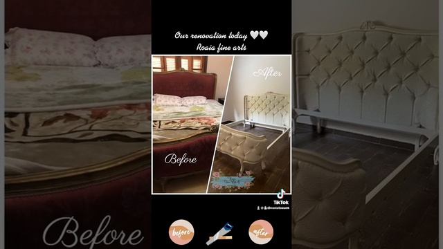 تجديد من مودرن الى كلاسيكى #furnituredesign #furniture #renovation #makeover