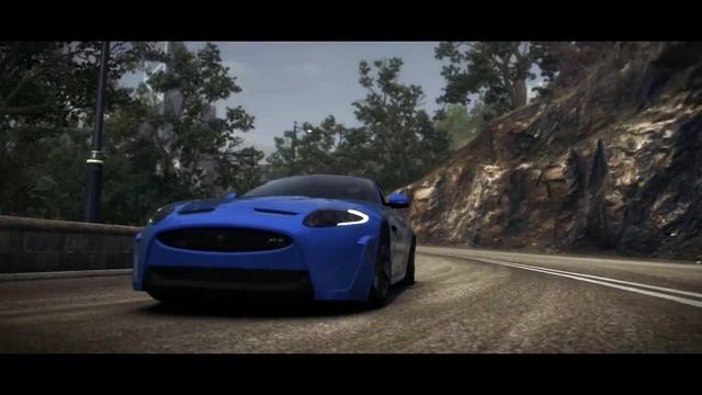 Racing lines? Pfffffttttttt. GRID 2, Kowloon, Jaguar XKR-S. смотреть онлайн
