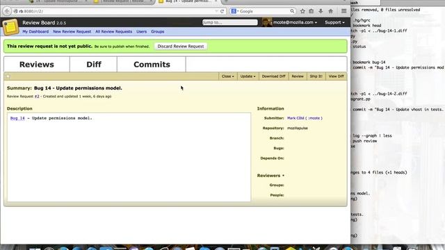 Preview of Mozilla's new review tool (no sound) смотреть онлайн