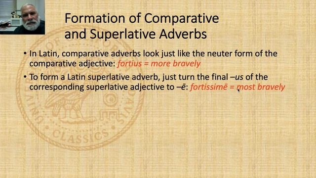 Chapter 6 Grammar, Part 3: Formation of Comparative and Superlative Adverbs смотреть онлайн