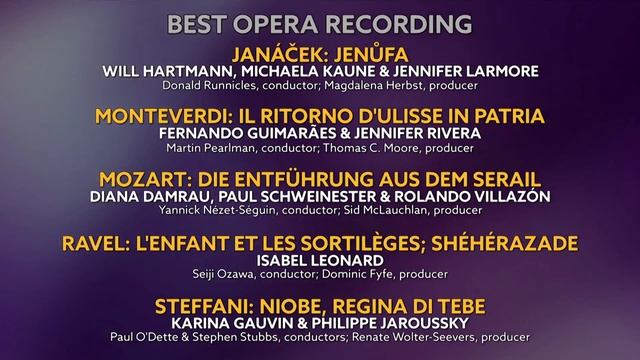 Ravel: L'Enfant et les Sortilèges | Best Opera Recording | 58th GRAMMYs смотреть онлайн
