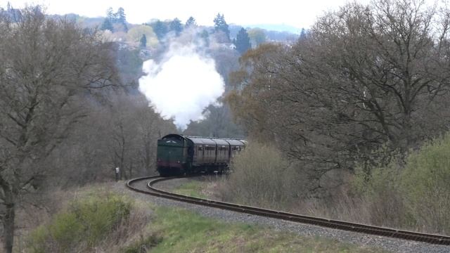 Severn Valley Railway Spring Steam Up 2021 Part 2 смотреть онлайн