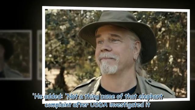 PETA calls for probe into Doc Antle's Myrtle Beach Safari after elephant diving clip163 923855 смотреть онлайн