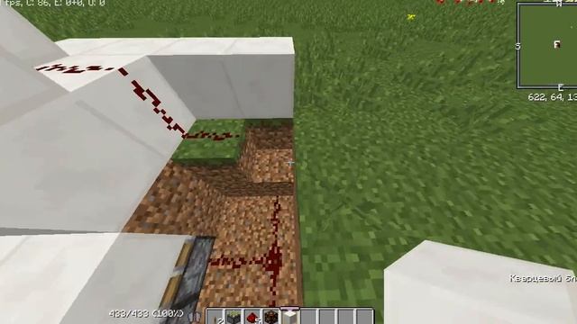 Как построить механические двери Minecraft (2 тапа дверей) смотреть онлайн