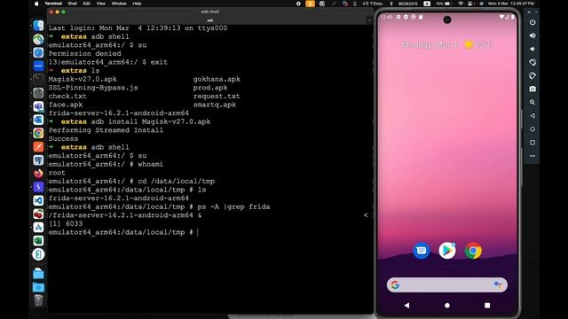 Android SSL Pinning Bypass with Frida смотреть онлайн