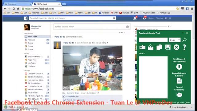 Facebook Leads Chrome Extension смотреть онлайн