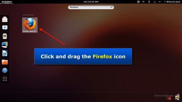 Ubuntu 12.10 - Add Mozilla Firefox icon to GNOME 3 Dash смотреть онлайн