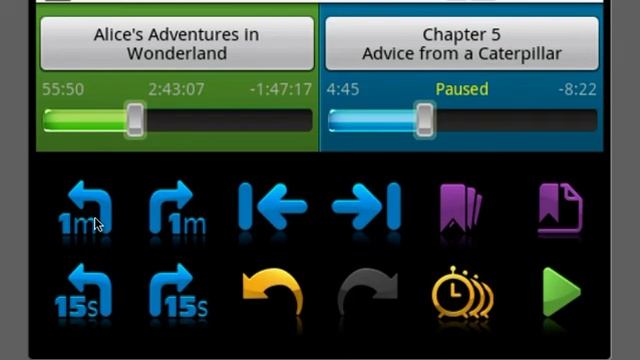 Ambling Bookplayer app navigation through audiobooks смотреть онлайн
