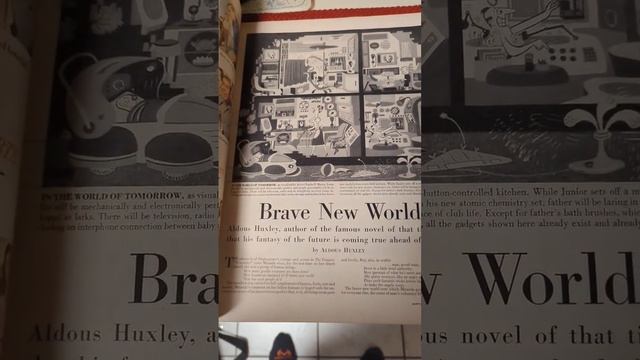 Aldous Huxley and his Brave New World make this a Life Magazine to look for! смотреть онлайн
