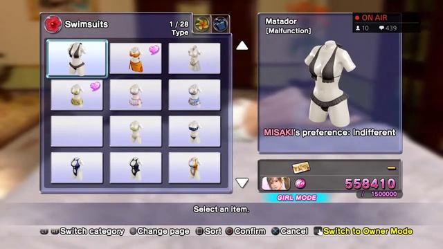 Misaki time ^^! DOAX3 STREAM with Project-JILL- смотреть онлайн